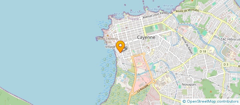 localisation de l'entreprise BO KANNAL  CAYENNE