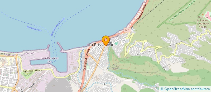 localisation de l'entreprise BO.MARCHE à LA POSSESSION