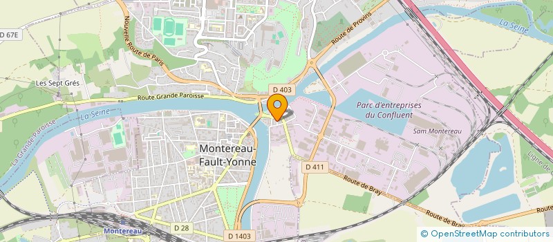 localisation de l'entreprise BO MOKO  MONTEREAU-FAULT-YONNE