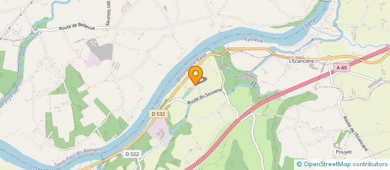 localisation de l'entreprise BO REGARD  BEAUREGARD-BARET