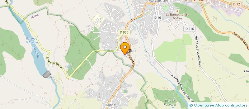 localisation de l'entreprise BO TERRE à FORCALQUIER