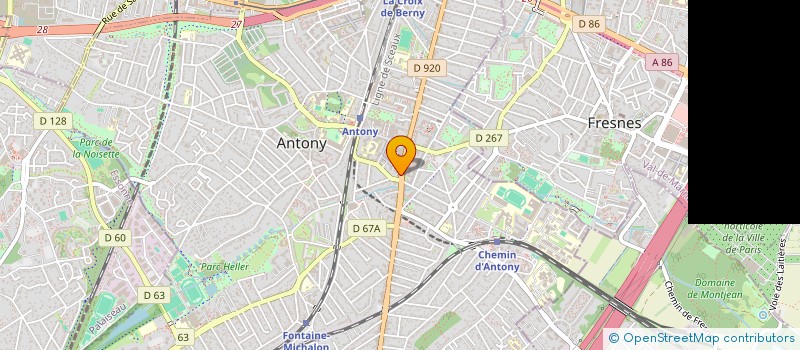 localisation de l'entreprise BO THE IN à ANTONY