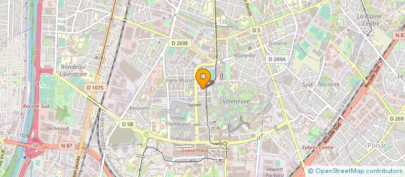 localisation de l'entreprise BO-TI à GRENOBLE