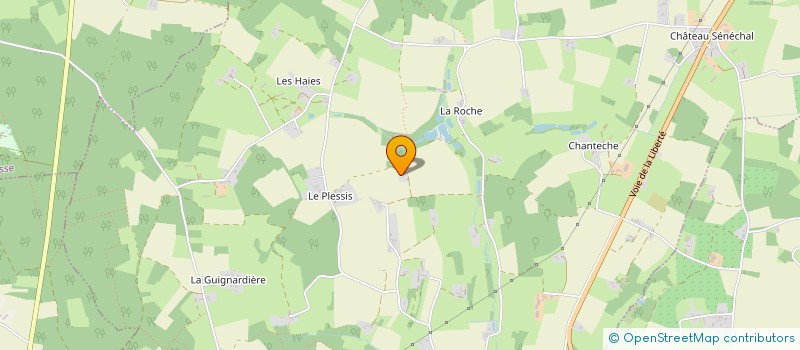 localisation de l'entreprise BO[V]ND.  CLERMONT CREANS