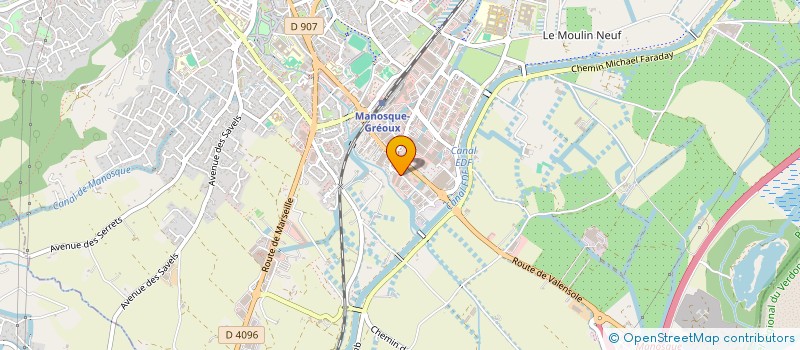 localisation de l'entreprise BO2 à MANOSQUE