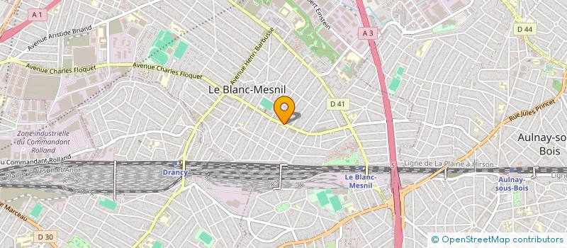 localisation de l'entreprise BO2 SERVICES à LE BLANC-MESNIL