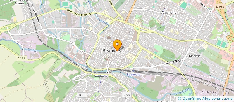 localisation de l'entreprise BOA-BOA  BEAUVAIS