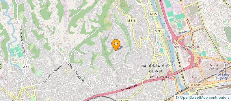 localisation de l'entreprise BOA HOLD  SAINT-LAURENT-DU-VAR