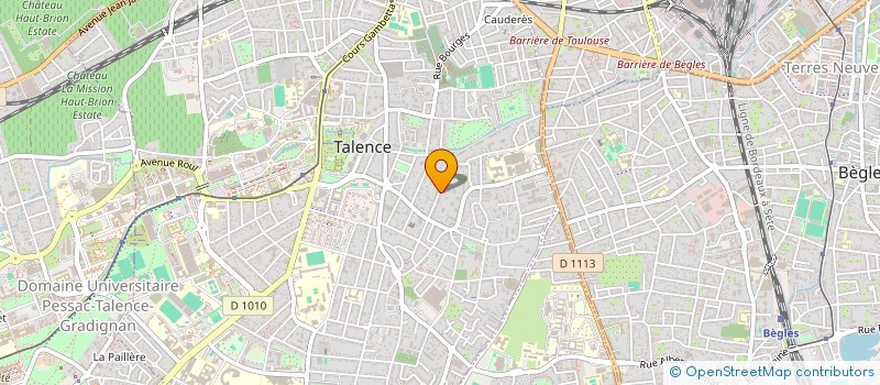 localisation de l'entreprise BOAD  TALENCE