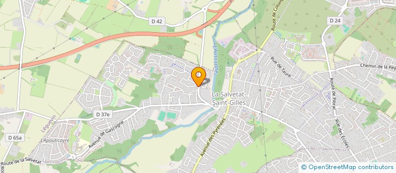 localisation de l'entreprise BOAN  LA SALVETAT-SAINT-GILLES