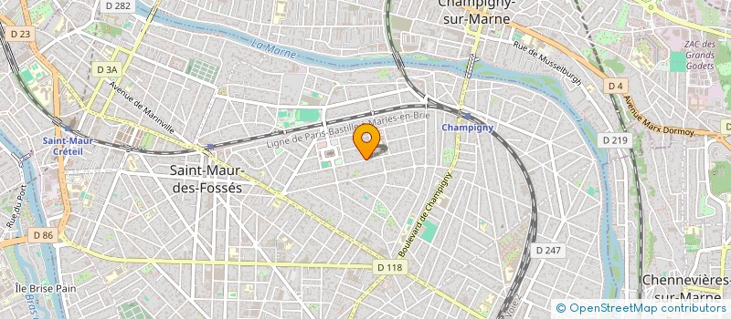 localisation de l'entreprise BOARD  SAINT-MAUR-DES-FOSSES