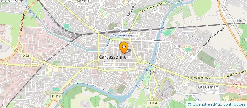 localisation de l'entreprise BOARD FAMILY CARCASSONNE  CARCASSONNE