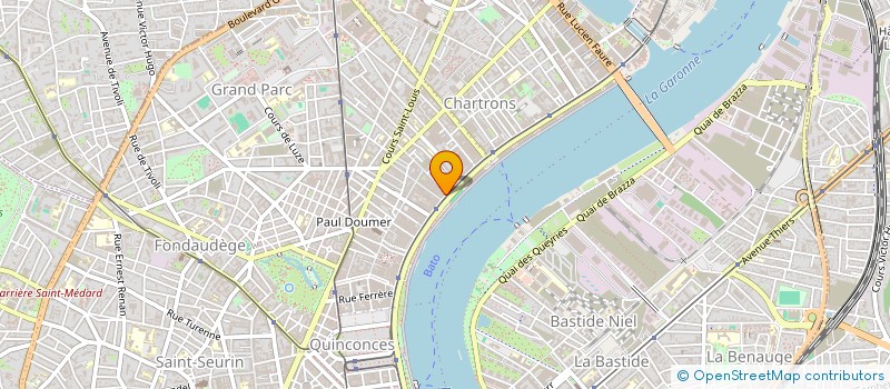 localisation de l'entreprise BOARD O à BORDEAUX