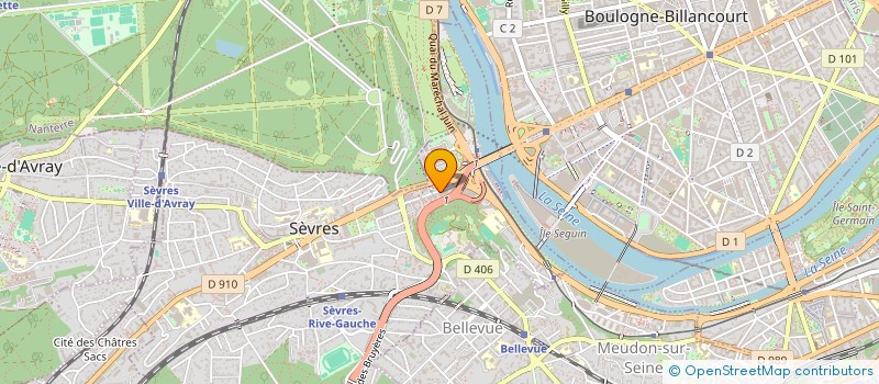 localisation de l'entreprise BOARD OF CYBER MANAGEMENT  SEVRES