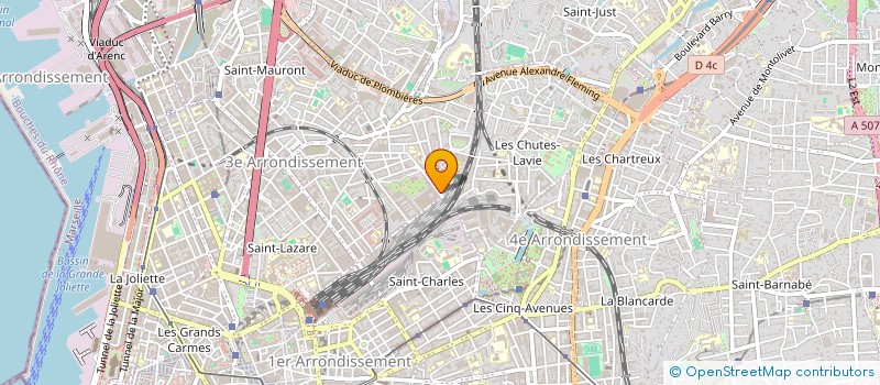localisation de l'entreprise BOARD SPIRIT MARSEILLE à MARSEILLE