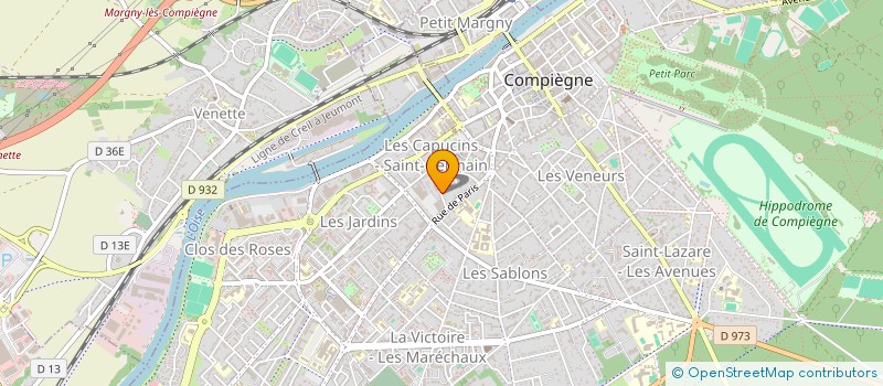 localisation de l'entreprise BOARD4CARE  COMPIEGNE