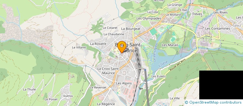 localisation de l'entreprise BOARDHOUSE DISTRIBUTION à BOURG-SAINT-MAURICE