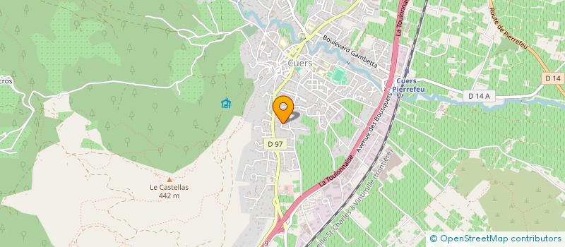 localisation de l'entreprise BOAT  CUERS