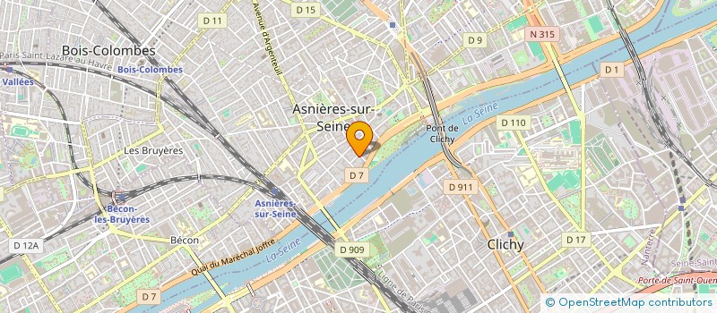 localisation de l'entreprise BOAT à ASNIERES-SUR-SEINE