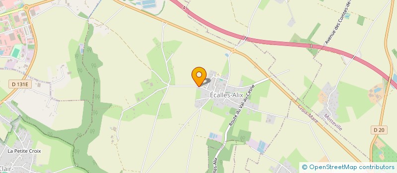 localisation de l'entreprise BOAT IMMO  ECALLES-ALIX