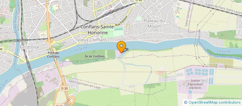 localisation de l'entreprise BOAT PARADISE  CONFLANS SAINTE HONORINE