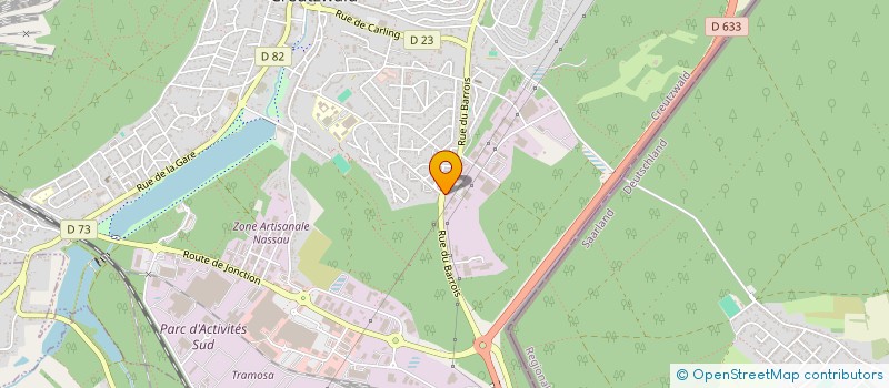 localisation de l'entreprise BOATHOME  CREUTZWALD