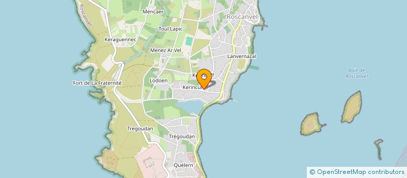 localisation de l'entreprise BOATS SHARING ASSOCIATION  ROSCANVEL