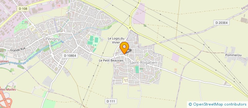 localisation de l'entreprise BOAVISTA  SAINT-ROGATIEN