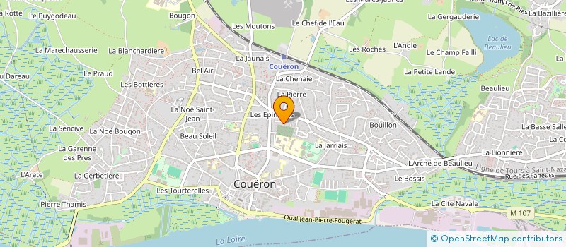 localisation de l'entreprise BOAXCO à COUERON