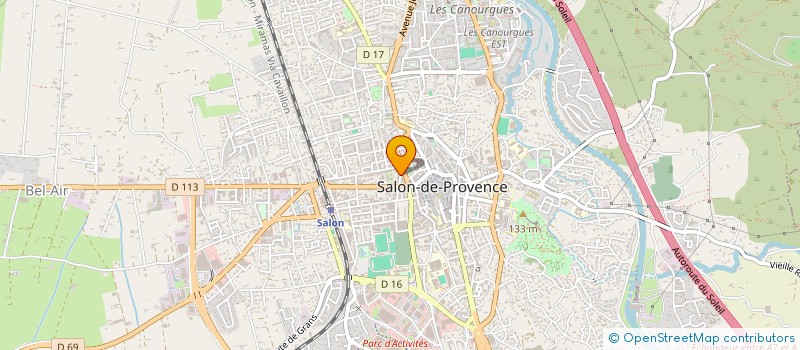 localisation de l'entreprise BOAZ à SALON-DE-PROVENCE