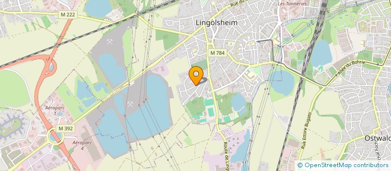 localisation de l'entreprise BOAZ  LINGOLSHEIM