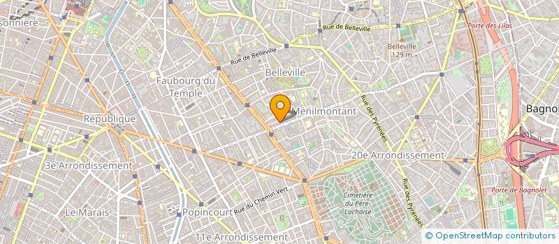 localisation de l'entreprise BOB  PARIS