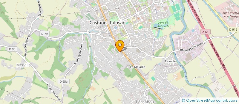 localisation de l'entreprise BOB à CASTANET-TOLOSAN