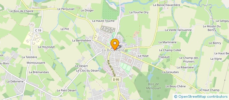 localisation de l'entreprise BOB  LA BOUEXIERE