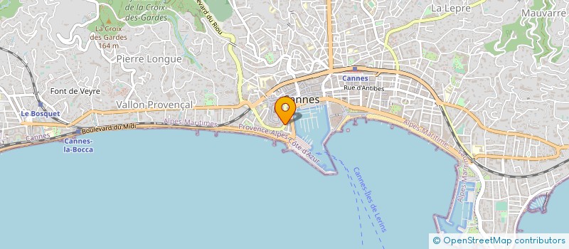 localisation de l'entreprise BOB CARLTON  CANNES