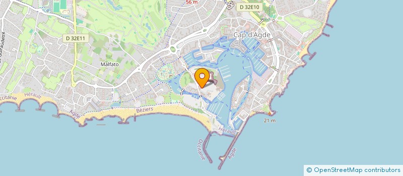 localisation de l'entreprise BOB & CO  AGDE