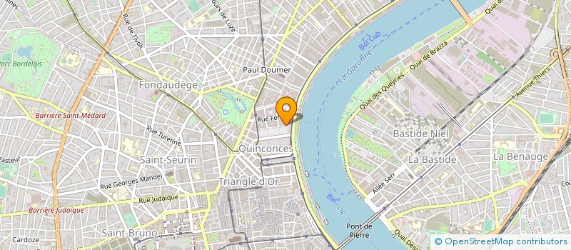 localisation de l'entreprise BOB EL WEB à BORDEAUX