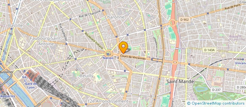 localisation de l'entreprise BOB ET AGLAE  PARIS