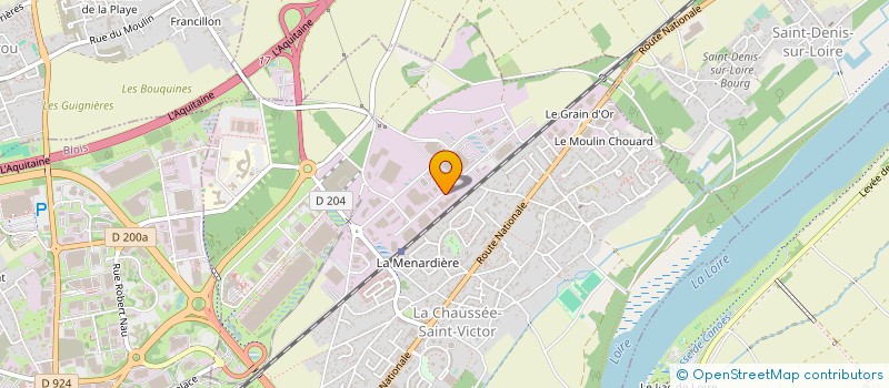 localisation de l'entreprise BOB-LOG à LA CHAUSSEE-SAINT-VICTOR