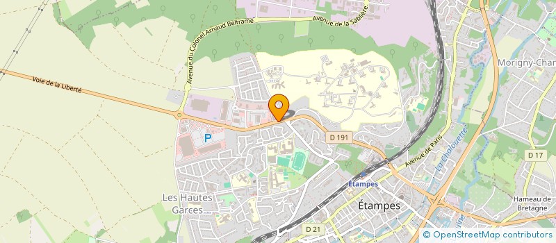 localisation de l'entreprise BOB'S 5 à ETAMPES