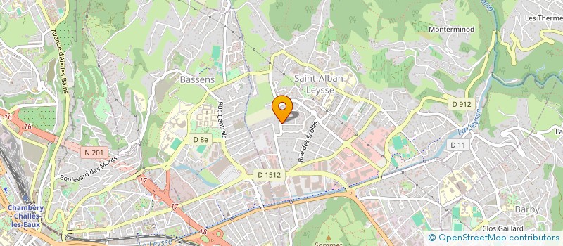 localisation de l'entreprise BOB SYLVALEX  SAINT-ALBAN-LEYSSE