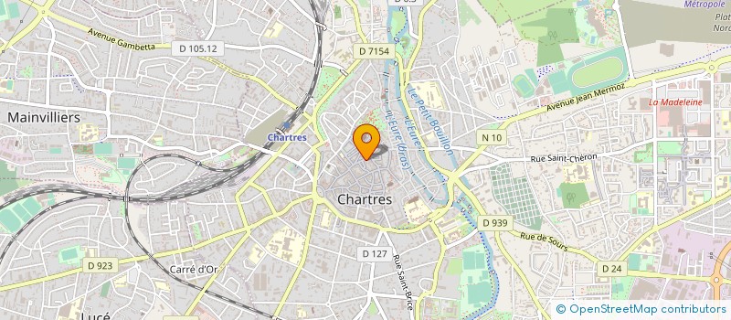 localisation de l'entreprise BOBA CHOC à CHARTRES
