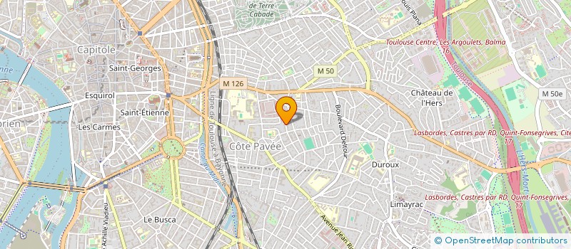 localisation de l'entreprise BOBALICE INVEST  TOULOUSE