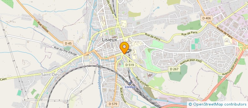 localisation de l'entreprise BOBALUXE à LISIEUX