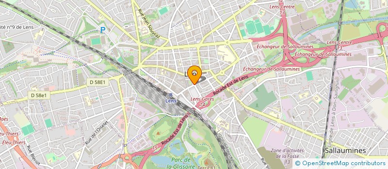 localisation de l'entreprise BOBAPT  LENS