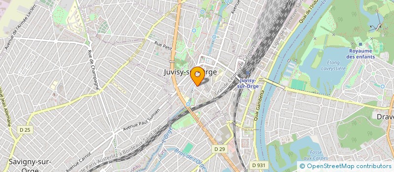 localisation de l'entreprise BOBASABRICO à JUVISY-SUR-ORGE