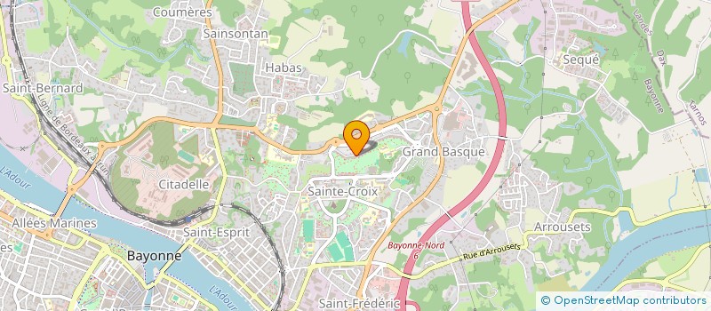 localisation de l'entreprise BOBAT à BAYONNE