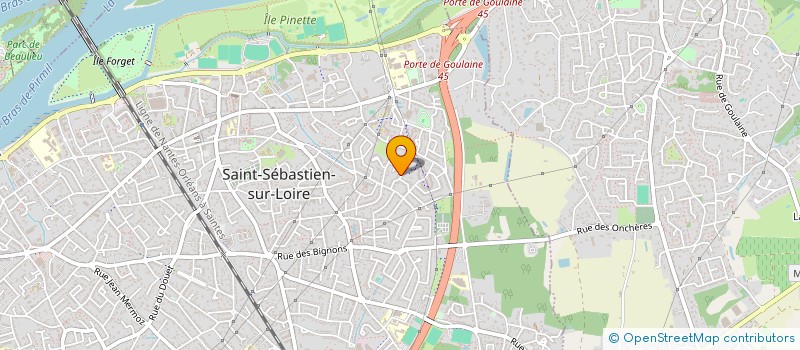 localisation de l'entreprise BOBAULE à SAINT-SEBASTIEN-SUR-LOIRE