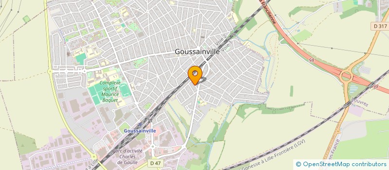 localisation de l'entreprise BOBBAT à GOUSSAINVILLE