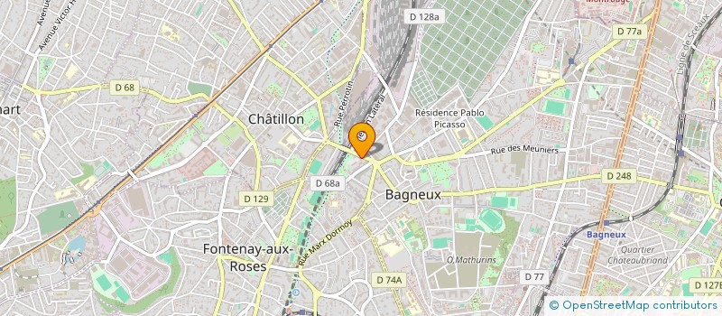 localisation de l'entreprise BOBBY 005 à BAGNEUX